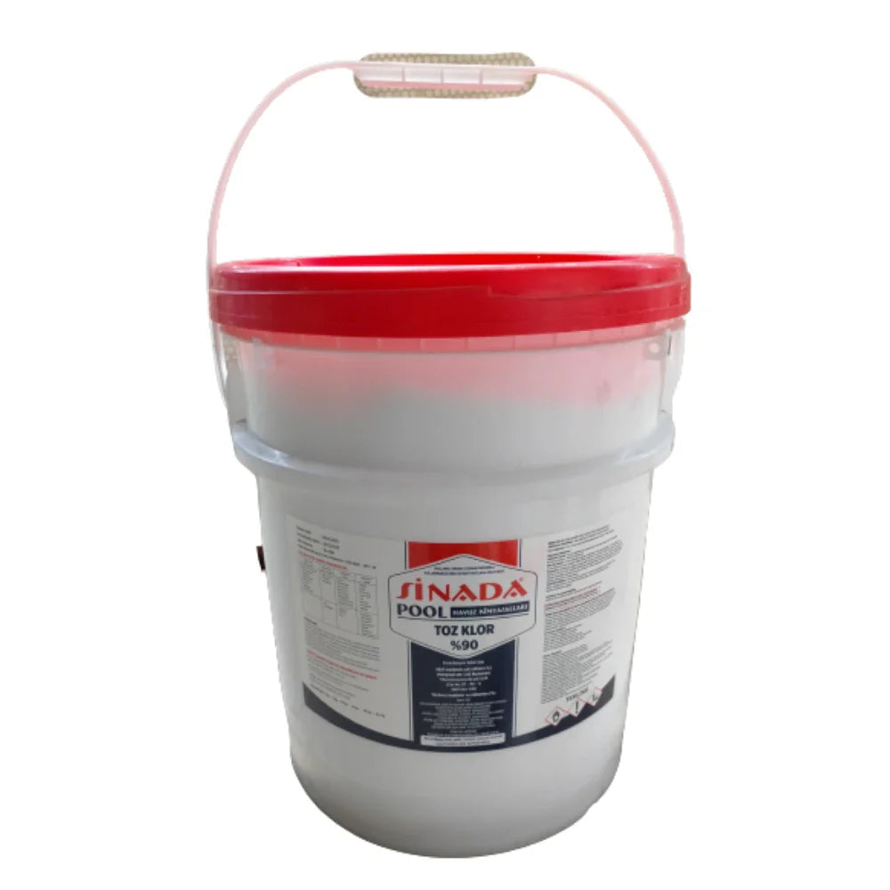 %90 Granül Toz Klor 25 Kg Havuz Kimyasalı