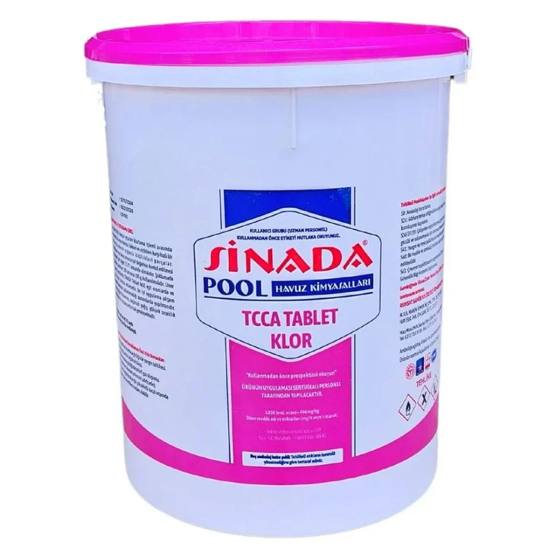 90 Tablet Klor 20 Kg Havuz Kimyasalı